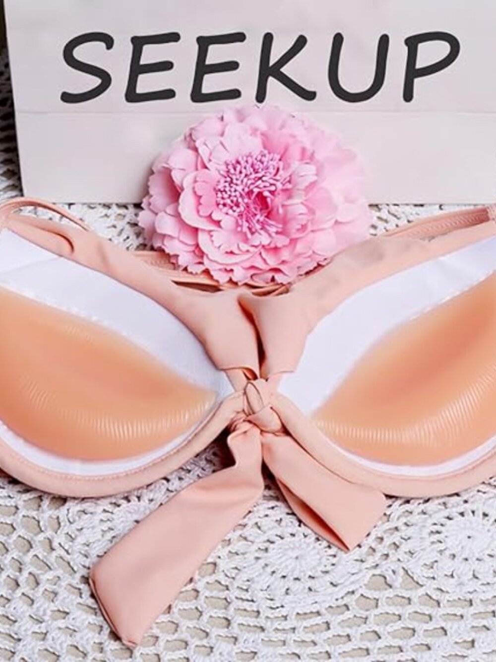 Push up Silicone Bra Inserts Breast Enhancers Bra Pads Padding Lift Up Inserts